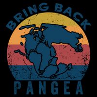 Retro Vintage Bring Back Pangea Funny Geologist Geology Gift Backpack
