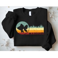 Retro Vintage Be A Goldfish Sweatshirt