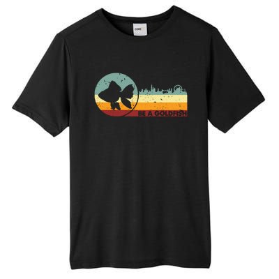 Retro Vintage Be A Goldfish Tall Fusion ChromaSoft Performance T-Shirt