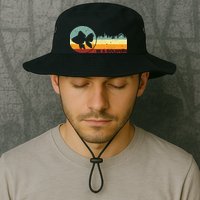 Retro Vintage Be A Goldfish Bucket Hat