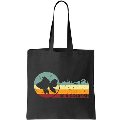 Retro Vintage Be A Goldfish Bag