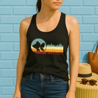 Retro Vintage Be A Goldfish Womens Tank Top