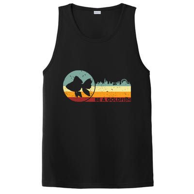 Retro Vintage Be A Goldfish PosiCharge Competitor Tank