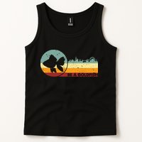 Retro Vintage Be A Goldfish Tank Top