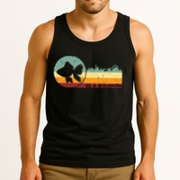 Retro Vintage Be A Goldfish Tank Top