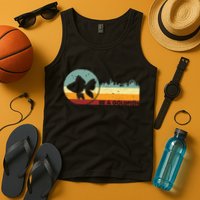 Retro Vintage Be A Goldfish Tank Top