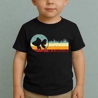 Retro Vintage Be A Goldfish Toddler T-Shirt