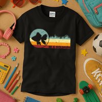 Retro Vintage Be A Goldfish Kids T-Shirt
