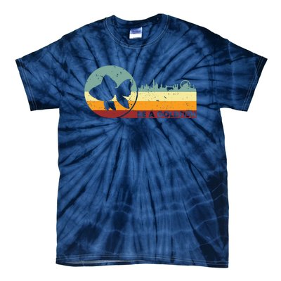 Retro Vintage Be A Goldfish Tie-Dye T-Shirt