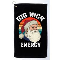 Retro Vintage Big Nick Energy Santa Golf Towel