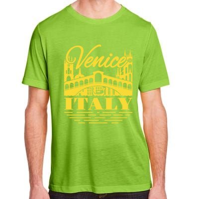 Retro Venice Bridge Italy Souvenir Adult ChromaSoft Performance T-Shirt