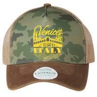 Retro Venice Bridge Italy Souvenir Legacy Tie Dye Trucker Hat