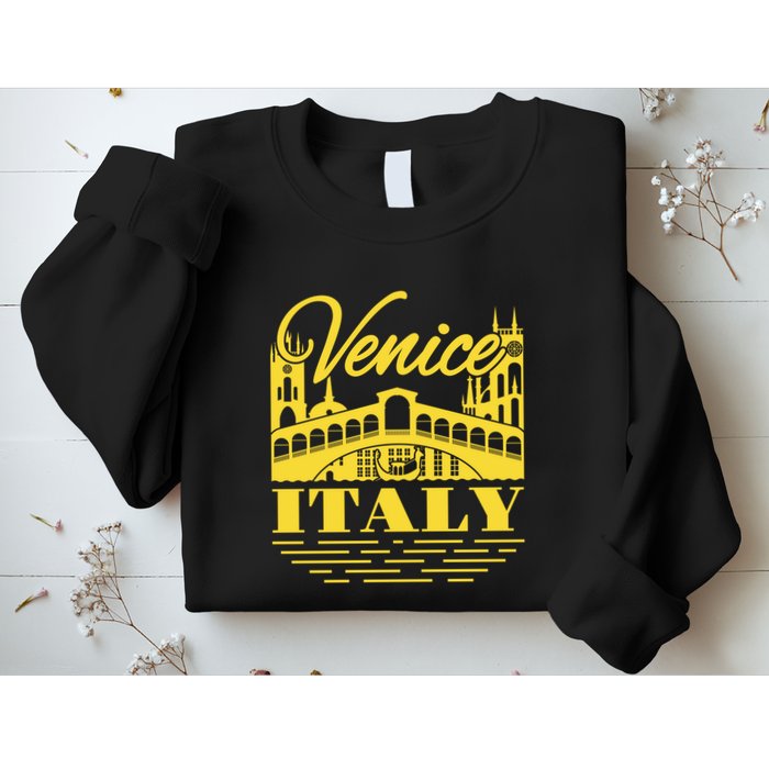 Retro Venice Bridge Italy Souvenir Sweatshirt
