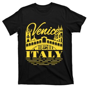 Retro Venice Bridge Italy Souvenir T-Shirt