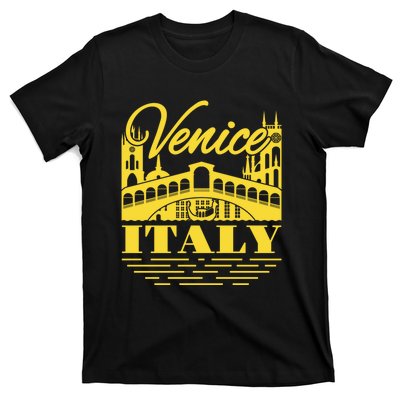 Retro Venice Bridge Italy Souvenir T-Shirt