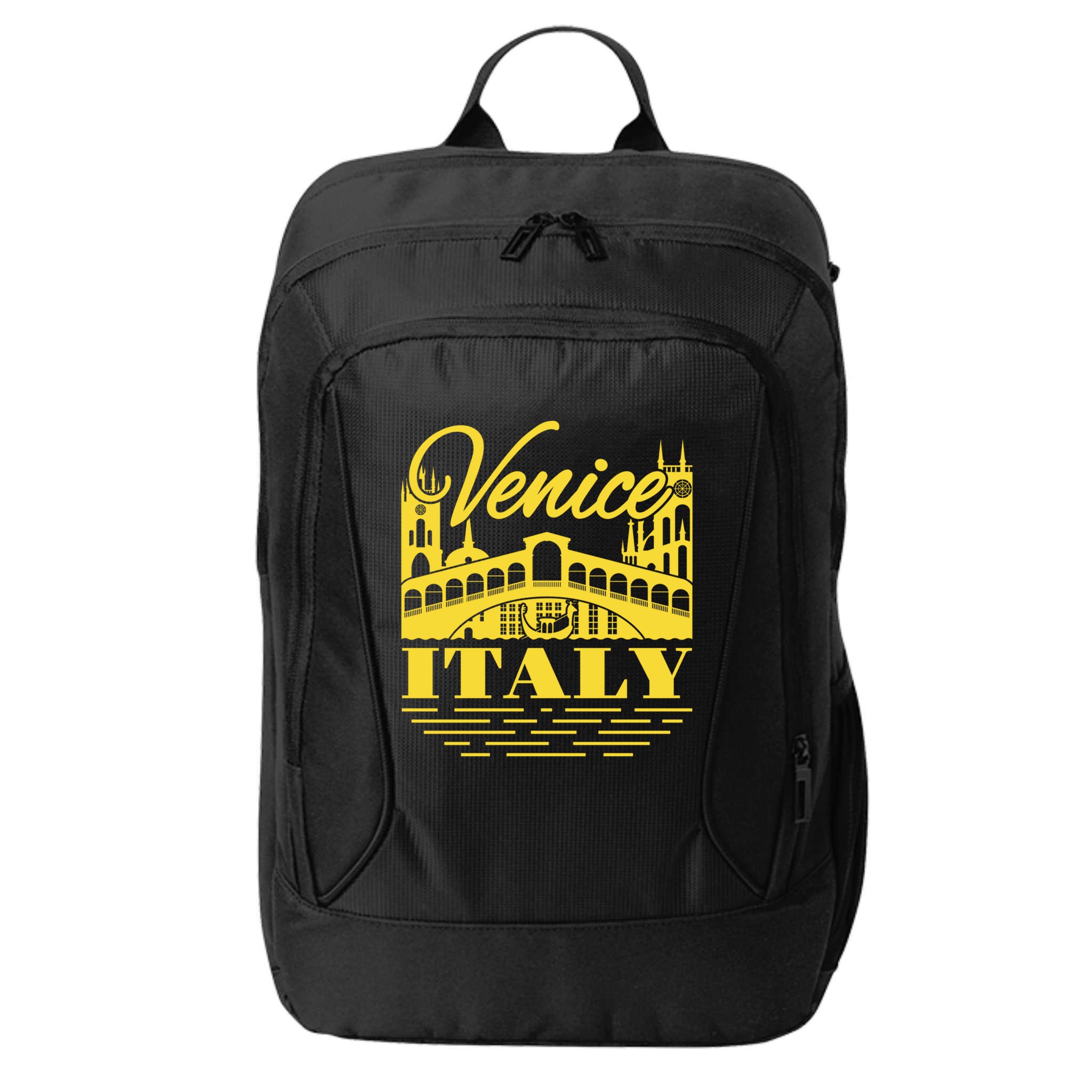 Retro Venice Bridge Italy Souvenir City Backpack