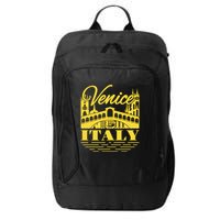 Retro Venice Bridge Italy Souvenir City Backpack