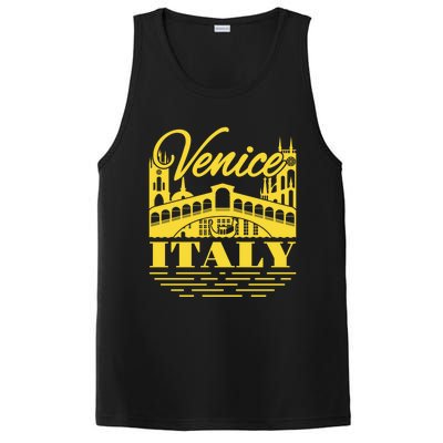 Retro Venice Bridge Italy Souvenir PosiCharge Competitor Tank