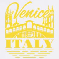 Retro Venice Bridge Italy Souvenir Garment-Dyed Sweatshirt
