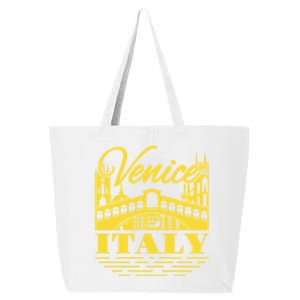 Retro Venice Bridge Italy Souvenir 25L Jumbo Tote