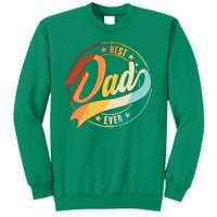 Retro VIntage Best Dad Ever Emblem Sweatshirt