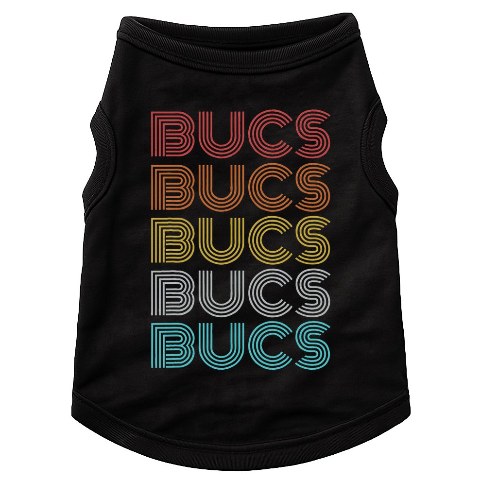 Retro Vintage Bucs Doggie Tank