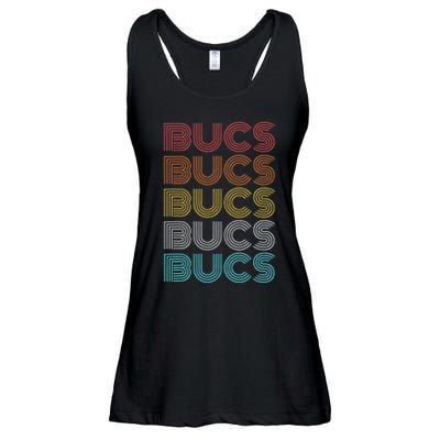 Retro Vintage Bucs Ladies Essential Flowy Tank