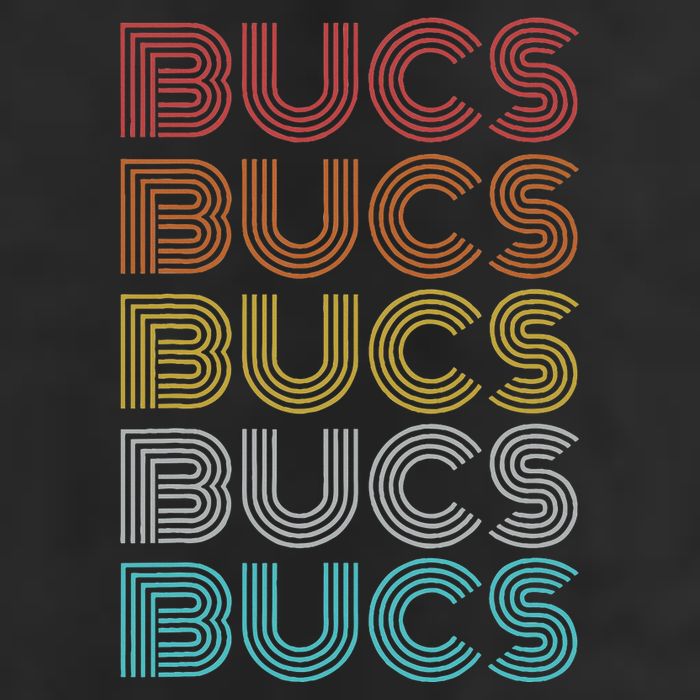 Retro Vintage Bucs Tumbler