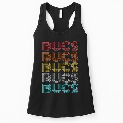 Retro Vintage Bucs Womens Tank Top