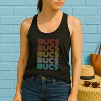 Retro Vintage Bucs Womens Tank Top
