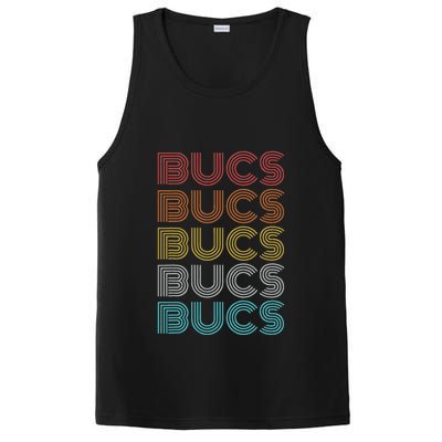 Retro Vintage Bucs PosiCharge Competitor Tank