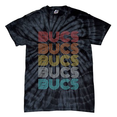 Retro Vintage Bucs Tie-Dye T-Shirt