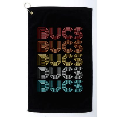 Retro Vintage Bucs Golf Towel