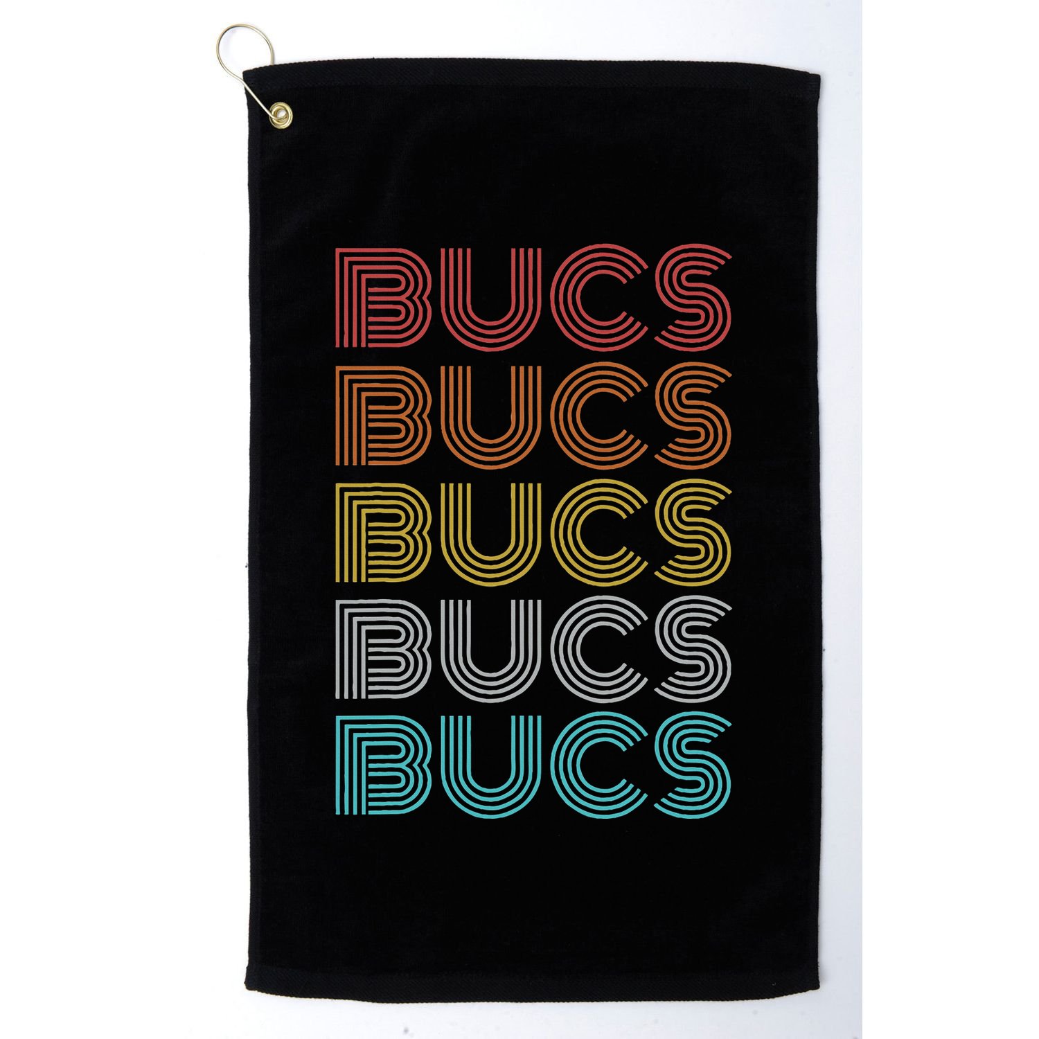Retro Vintage Bucs Golf Towel