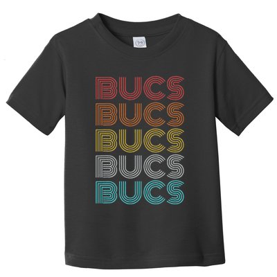 Retro Vintage Bucs Toddler T-Shirt