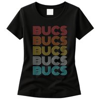 Retro Vintage Bucs Womens T-Shirt