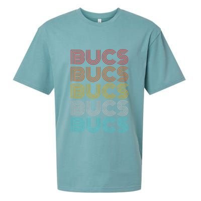 Retro Vintage Bucs Sueded Cloud Jersey T-Shirt