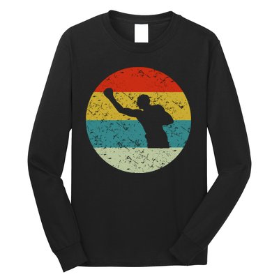 Retro Vintage Boxing Long Sleeve Shirt