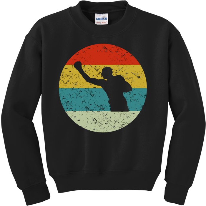 Retro Vintage Boxing Kids Sweatshirt