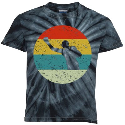 Retro Vintage Boxing Kids Tie-Dye T-Shirt