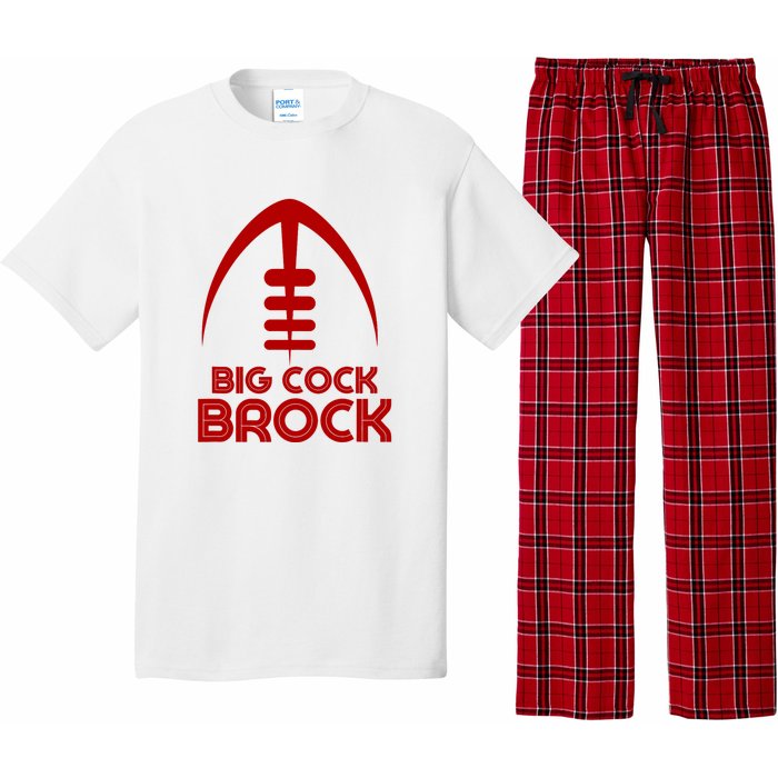 Retro Vintage Big Cock Brock Humor Pajama Set