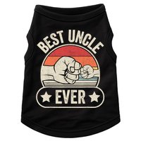 Retro Vintage Best Uncle Ever Fist-bump Doggie Tank