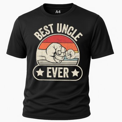 Retro Vintage Best Uncle Ever Fist-bump Performance Shirt