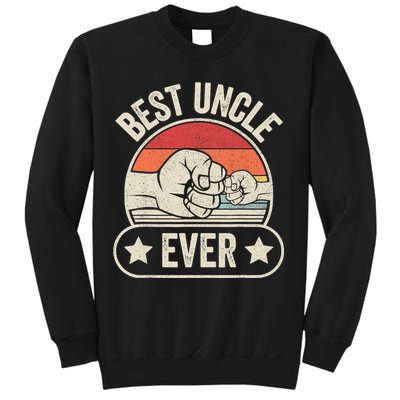 Retro Vintage Best Uncle Ever Fist-bump Sweatshirt
