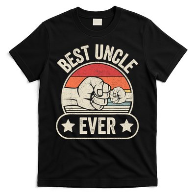 Retro Vintage Best Uncle Ever Fist-bump T-Shirt