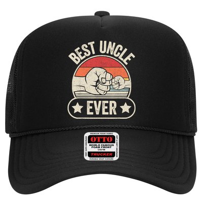 Retro Vintage Best Uncle Ever Fist-bump Trucker Hat