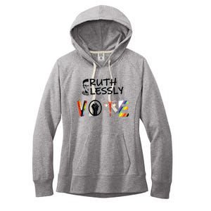 Ruthlessly Vote Banned Books Women's Fleece Hoodie