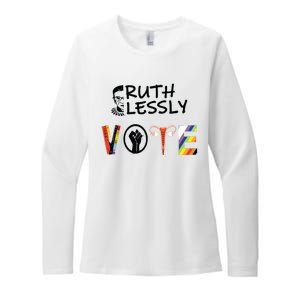 Ruthlessly Vote Banned Books Womens CVC Long Sleeve Shirt