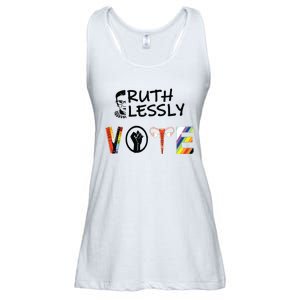 Ruthlessly Vote Banned Books Ladies Essential Flowy Tank