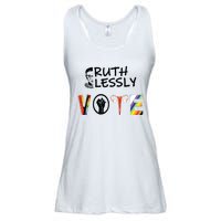 Ruthlessly Vote Banned Books Ladies Essential Flowy Tank